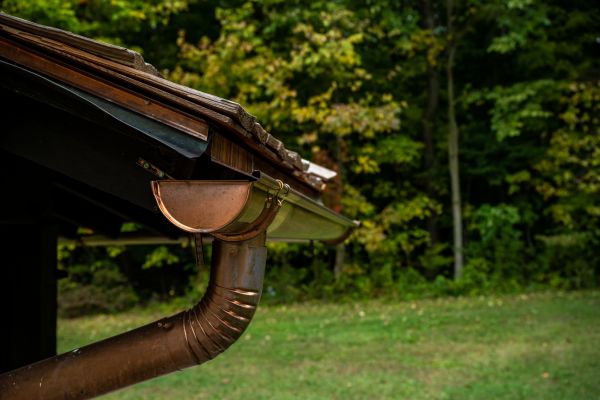 Copper Gutter Replacement in Granbury