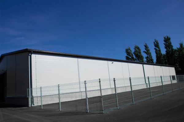 Warehouse Gutter Installation in Granbury