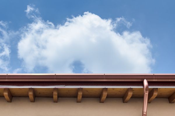 Copper Gutter Installation in Granbury