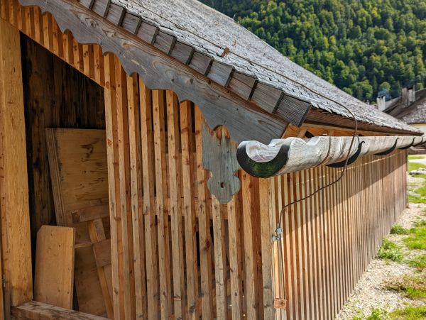 Wood Gutter Repair in Granbury