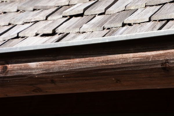 Wood Rain Gutter Installation in Granbury