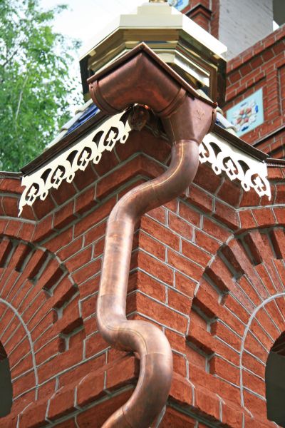 Church Downspout Installation in Granbury